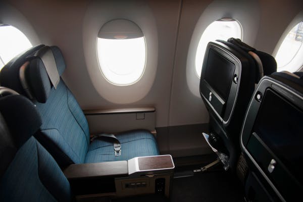 Plane Seats with TV