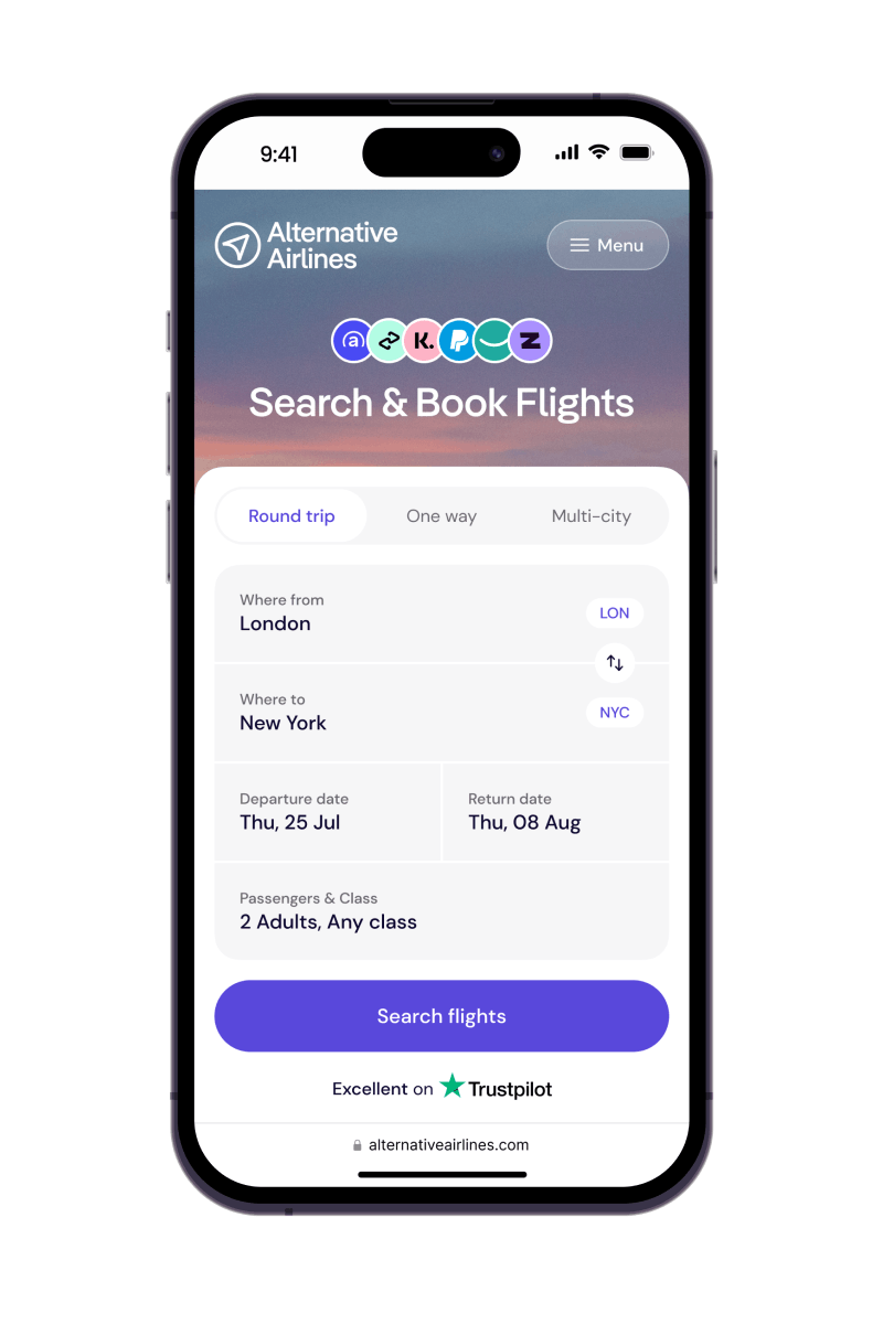Search form mobile screenshot