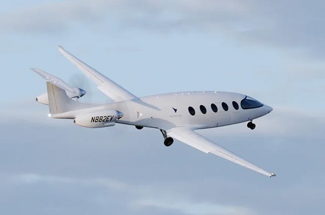 Picture of the Alice electric aircraft developed by Eviation