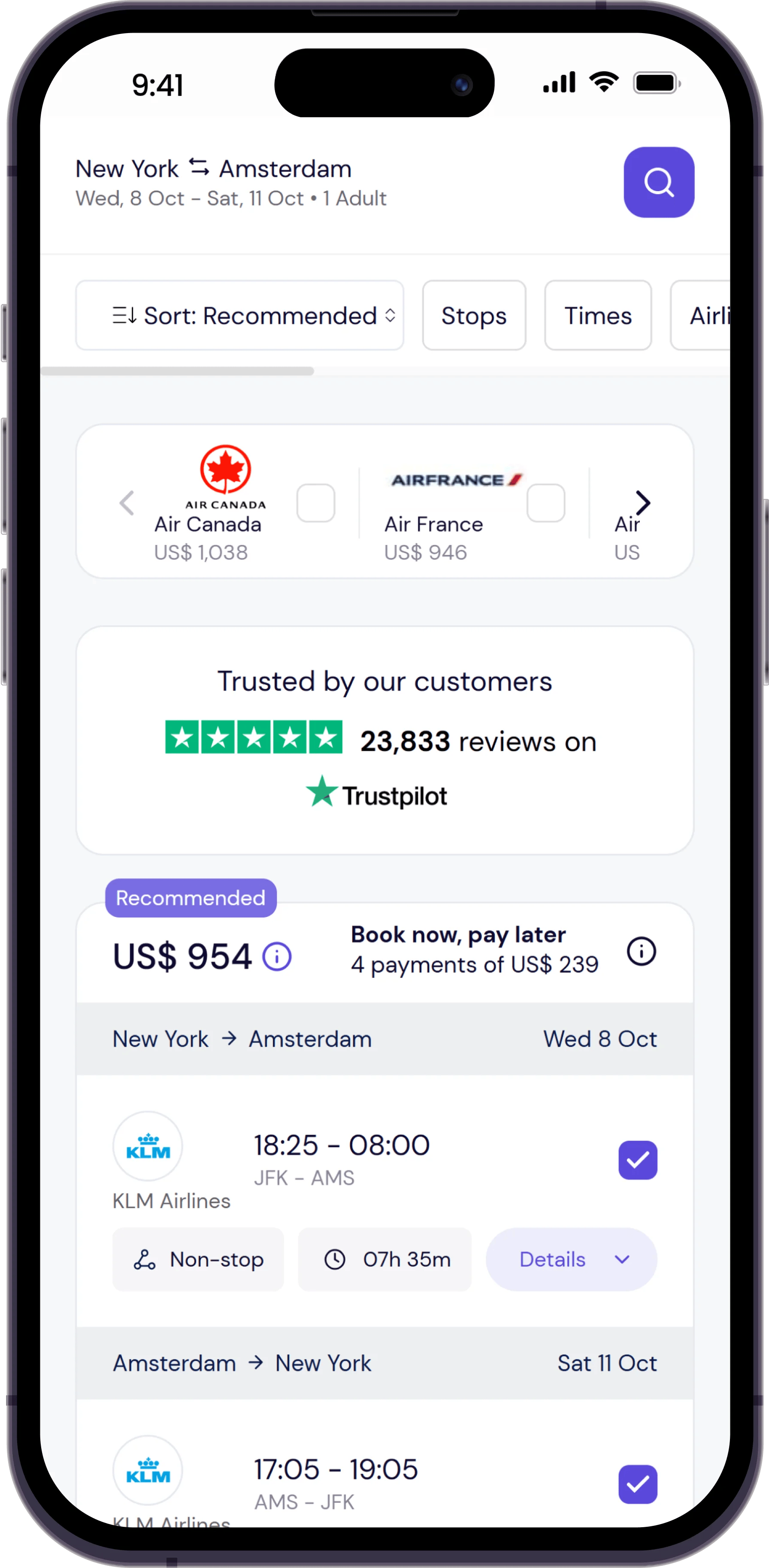 Flights to Bitcoin Amsterdam | Alternative Airlines