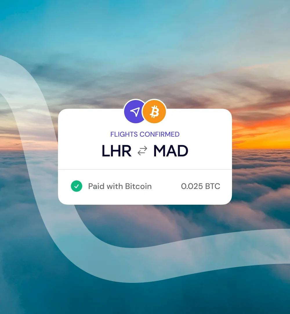 Book Flights with Bitcoin - BTC - Alternative Airlines
