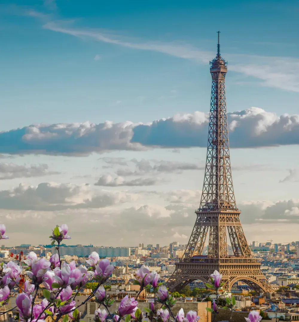 Eiffel Tower in Paris, France