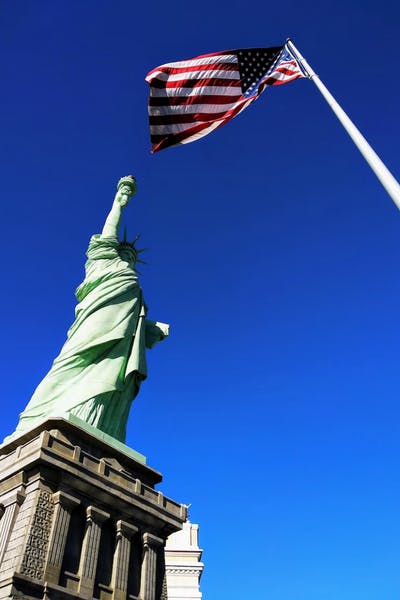 The Statue of Liberty in New York