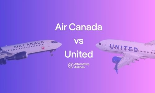 Banner for Air Canada vs United blog