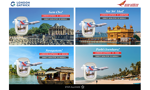Air India New Routes Banner