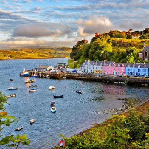 Coastal town in Scotland
