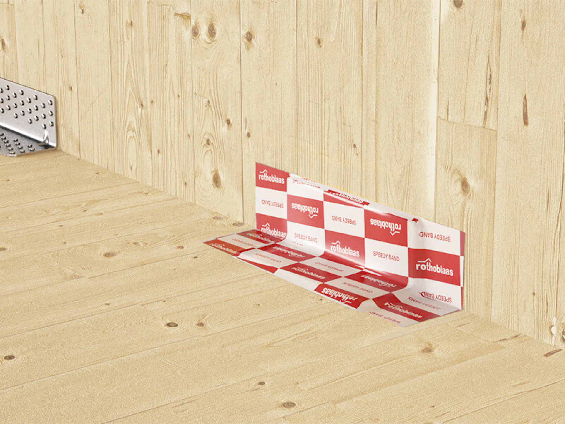 Byggingarlímband Speedy inni/úti 60mm x 25m án Liner