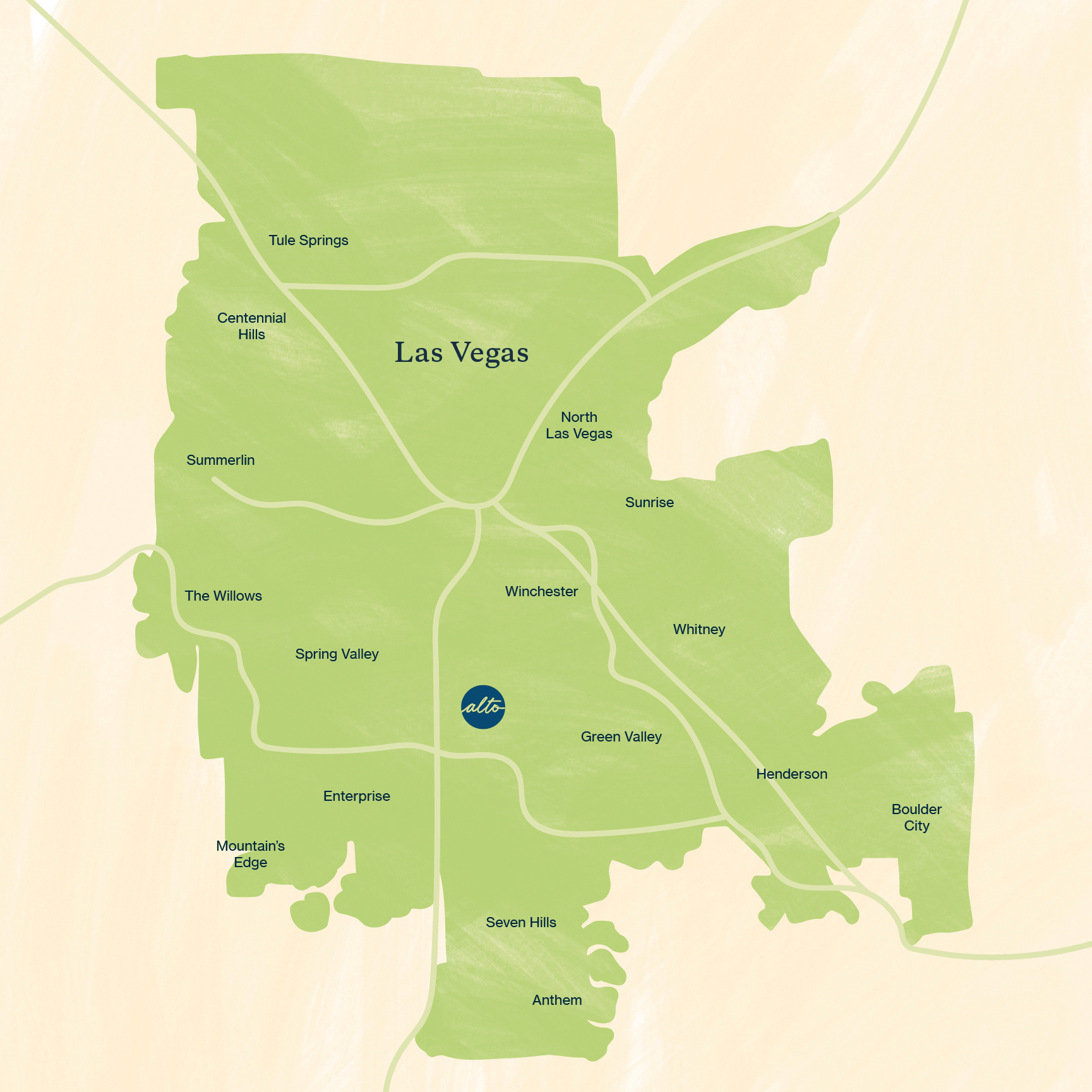 Alto Pharmacy Las Vegas courier zone map