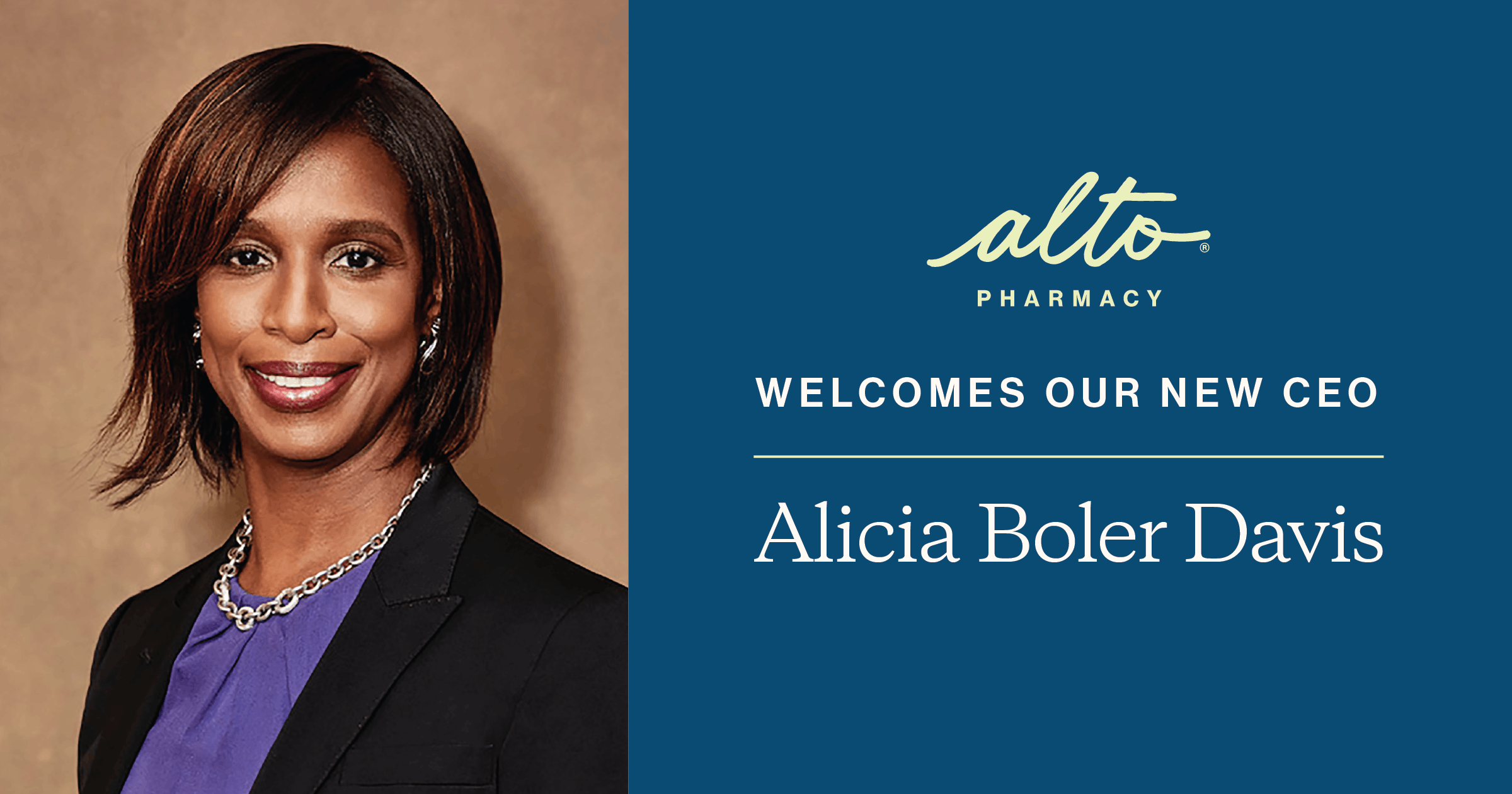 Alto's new CEO, Alicia Boler Davis