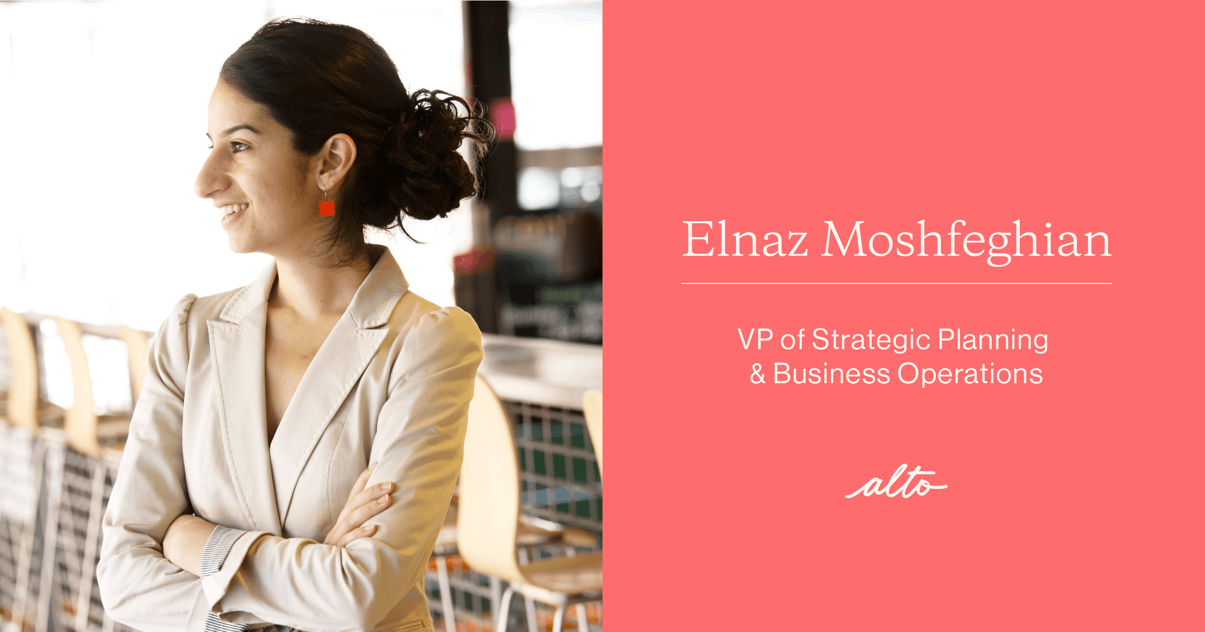 Meet Elnaz Moshfeghian, our newest VP of Strategic Planning & Business Operations - Photo