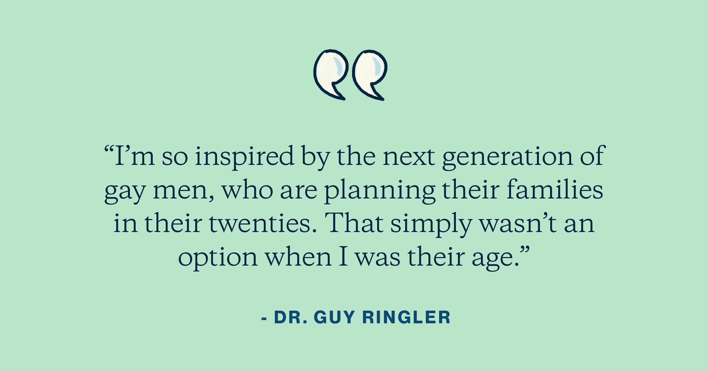 Dr. Guy Ringler quote