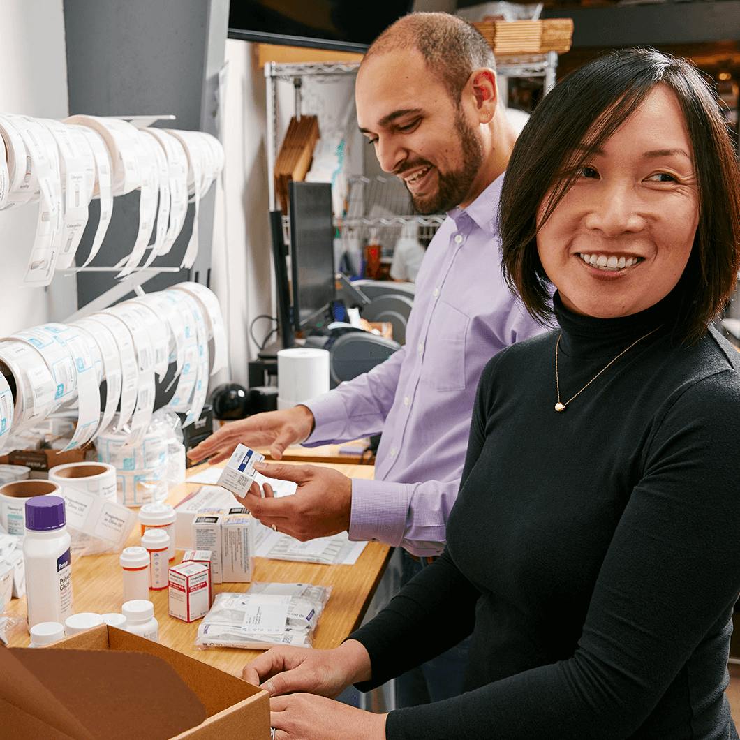 photo of our alto pharmacists working hard for our patients