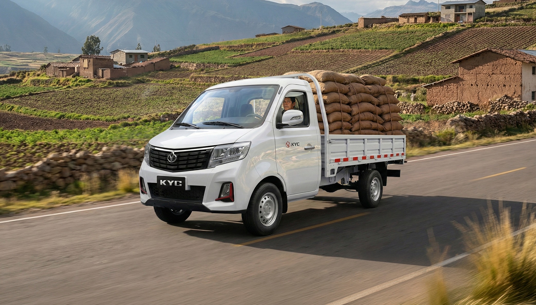 carga útil de un camión 