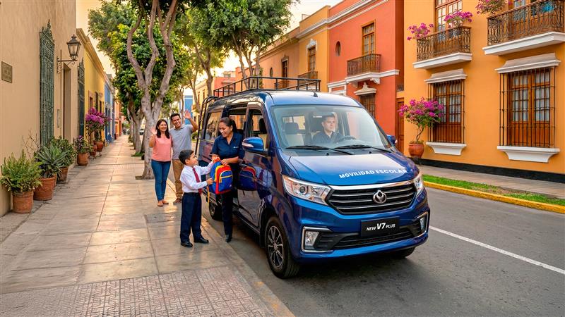 Van para transporte de pasajeros