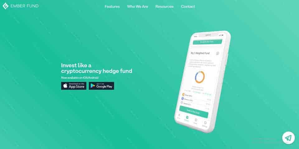 Ember crypto investment platform