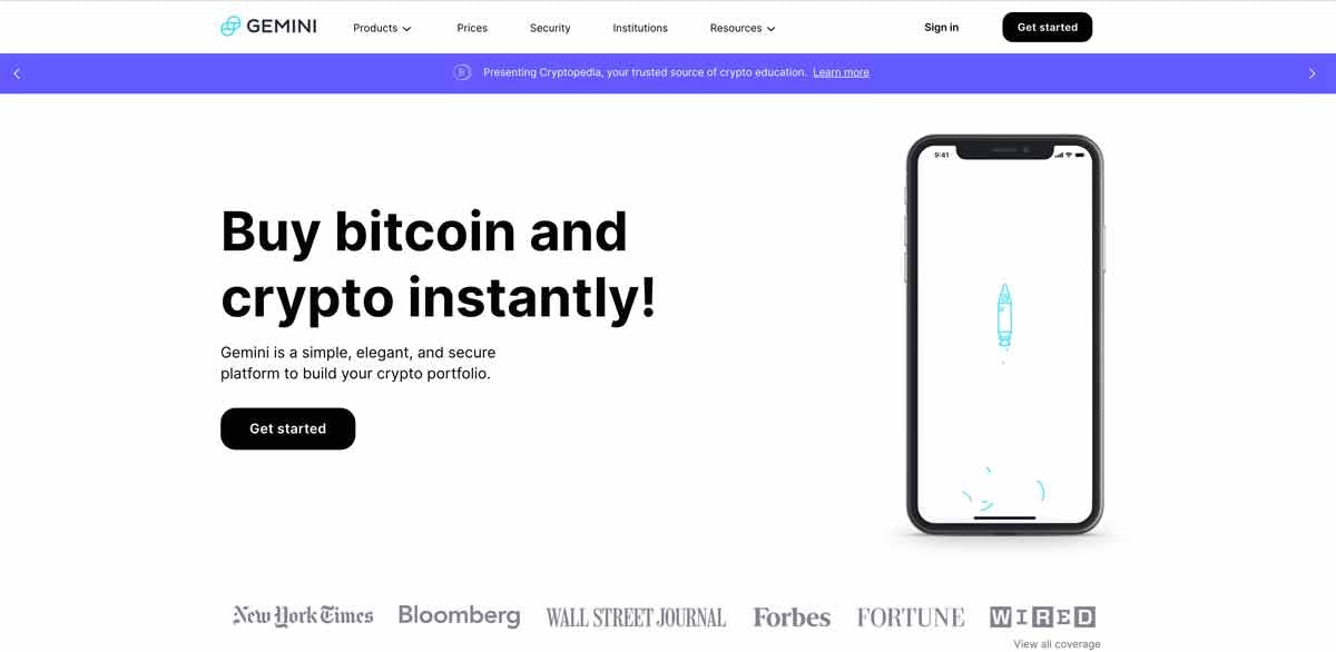 gemini exchange