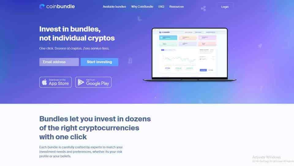 Coinbundle investment crypto