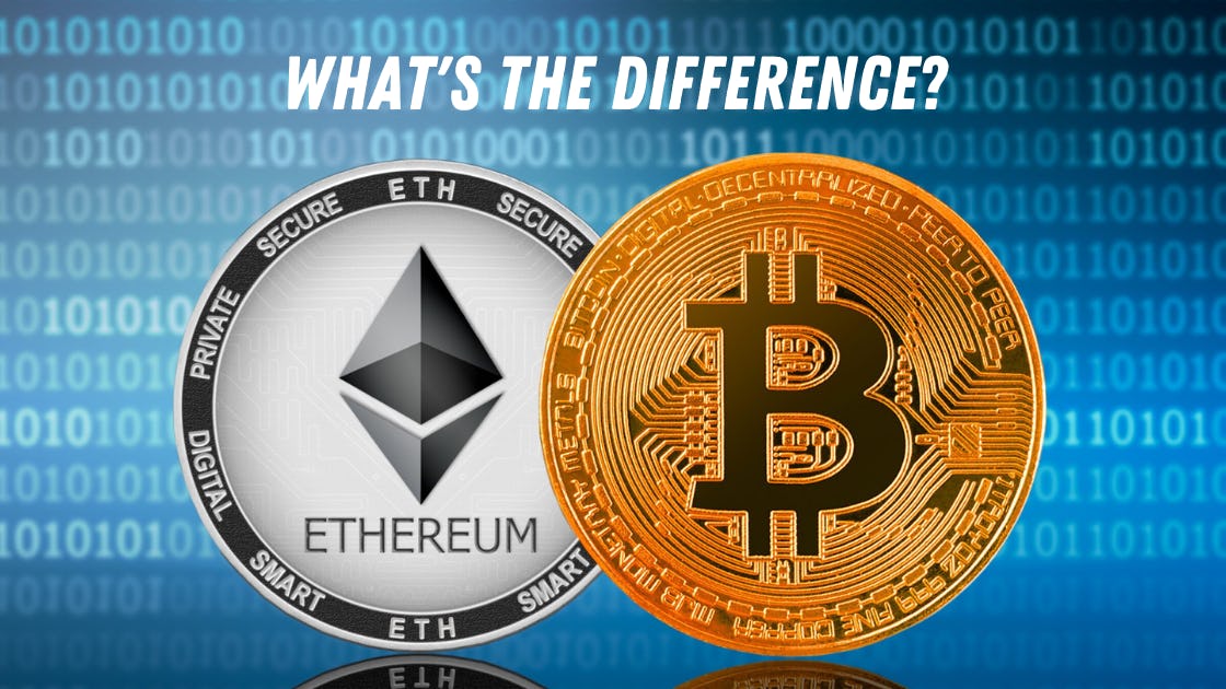 Bitcoin vs. Ethereum: What's the Difference?