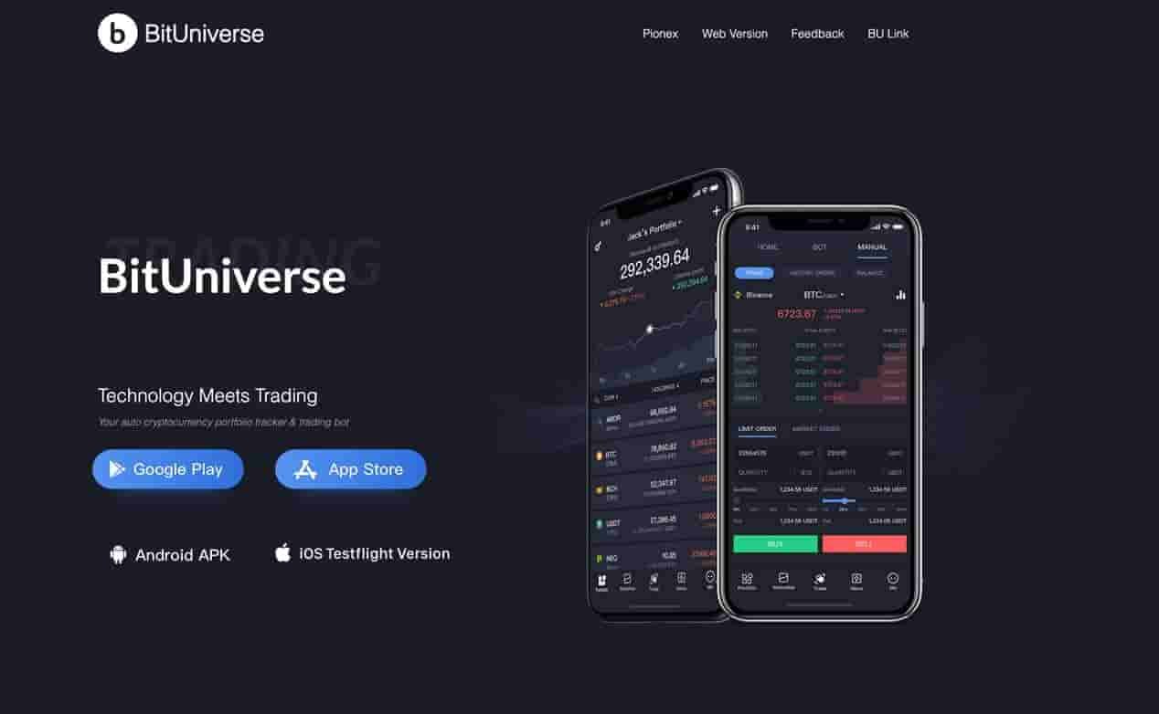BitUnivers grid trading bot