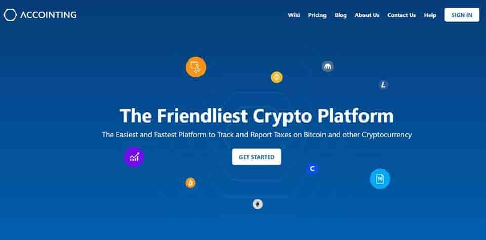 accointing citcoin taxes software