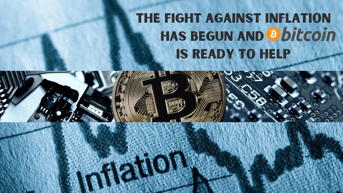 The Fight Against Inflation Has Begun and Bitcoin Is Ready to Help