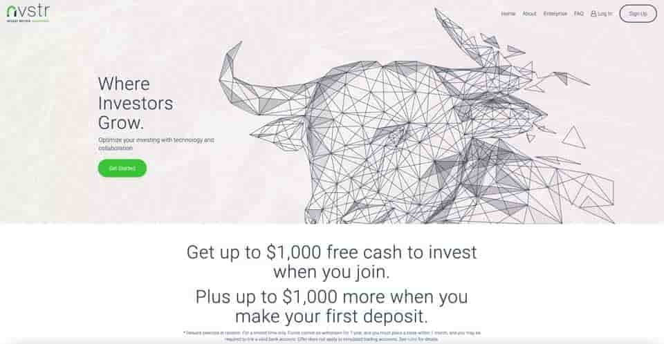 Nvstr paper trading