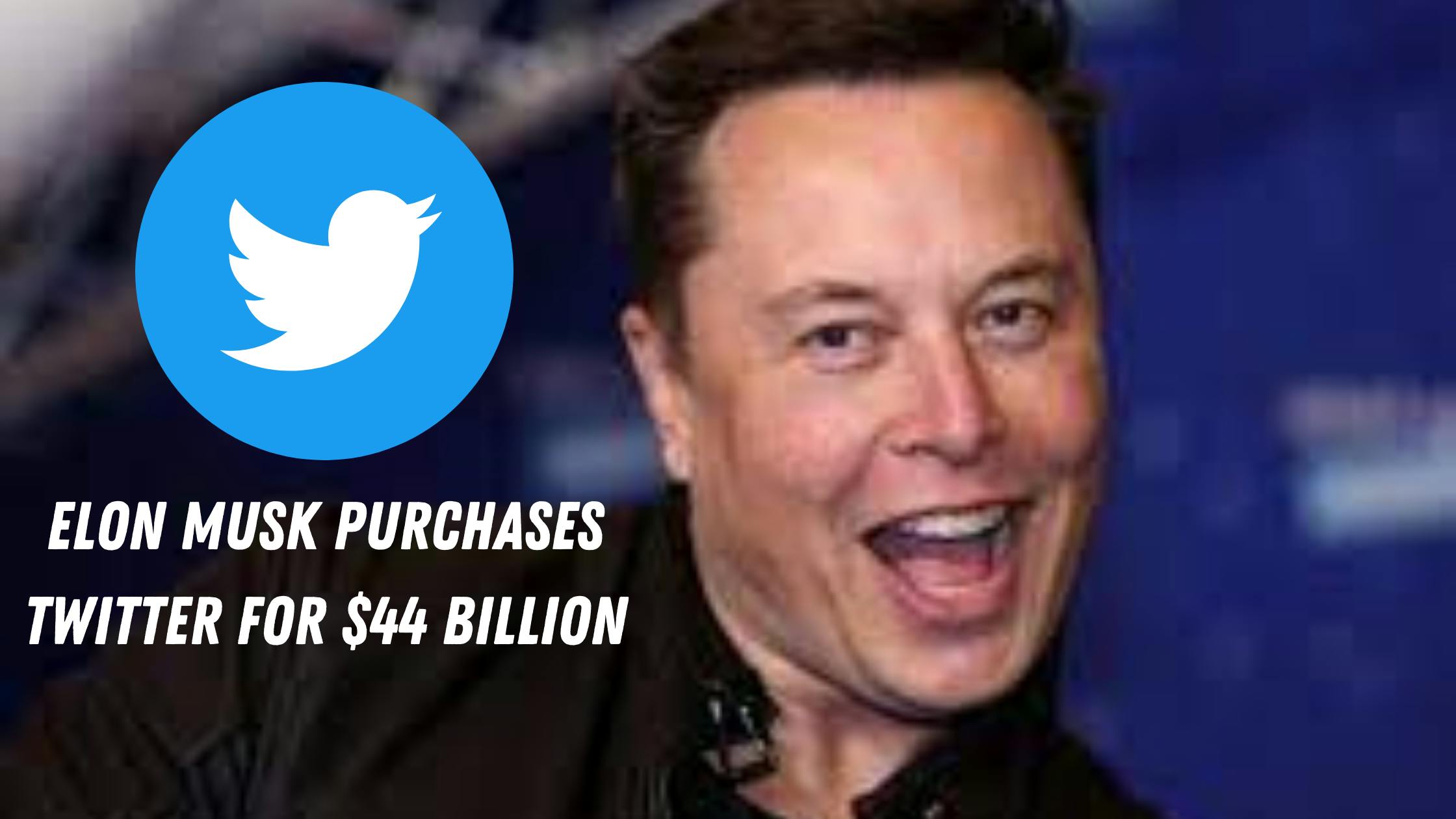 Elon Musk Purchases Twitter for $44 Billion, Social Media Company Will Transition to a Private Company