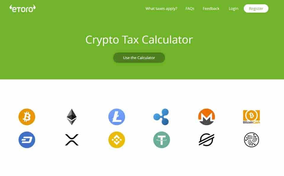 eToro crypto ax calculator