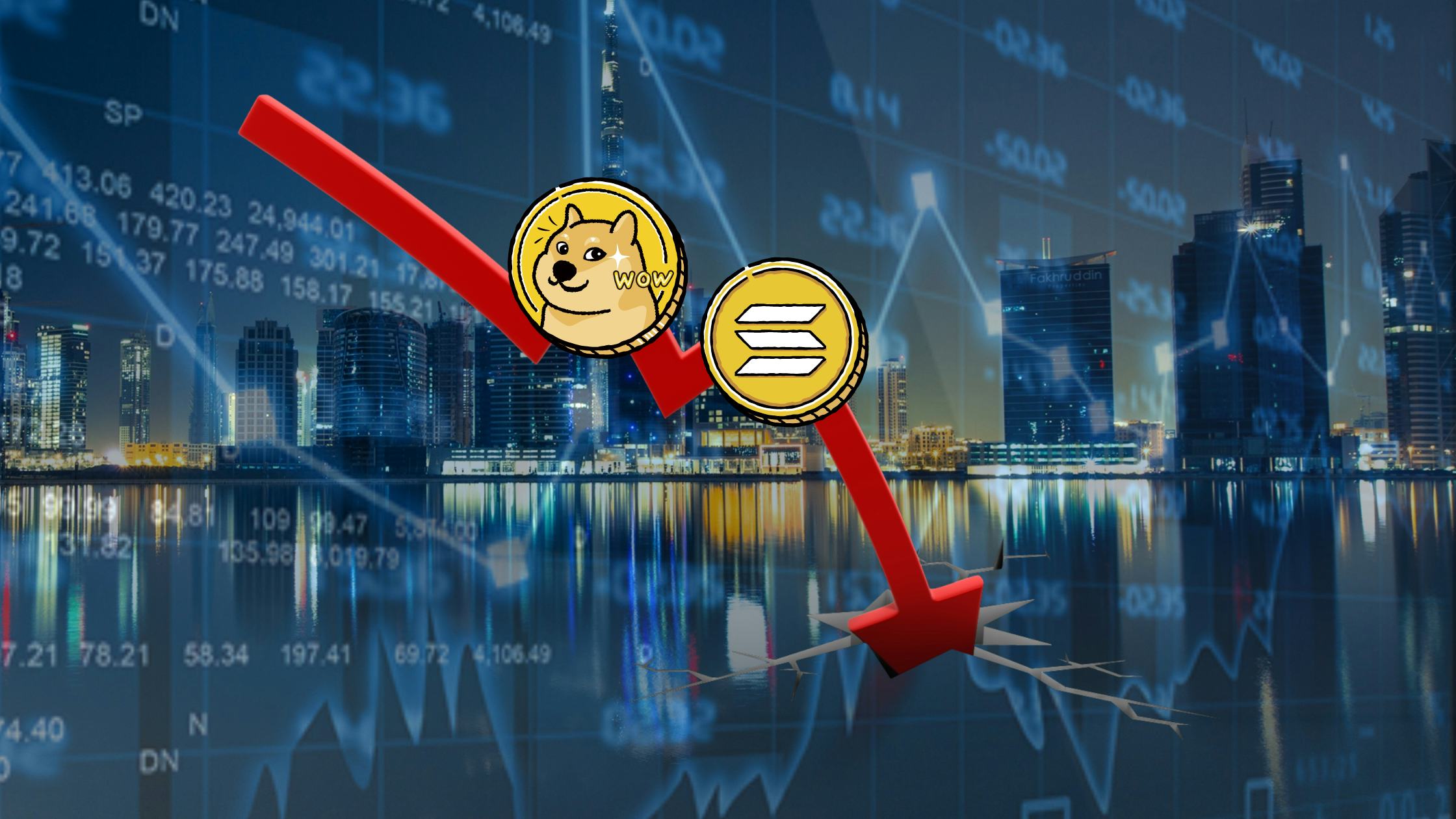 Biggest Movers: DOGE, SOL Hit 1-Year Lows as Cryptos Crash