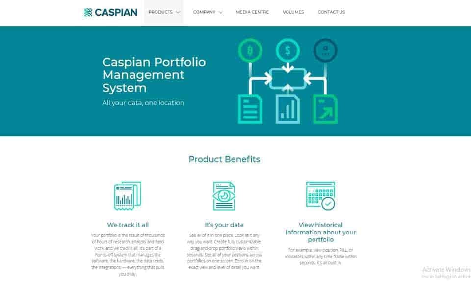 Caspian Portfolio Management System