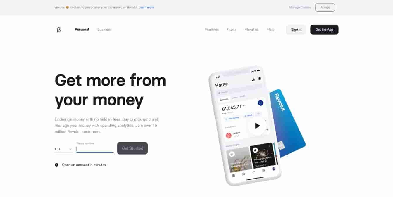 revolut crypto friendly bank