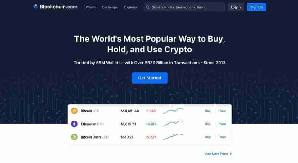 blockchain trading app