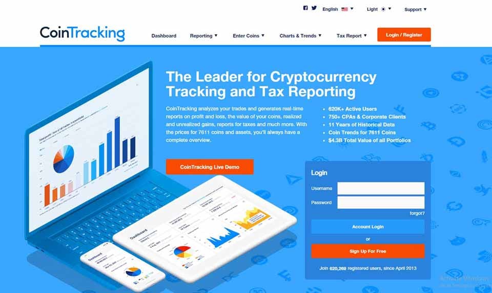 cryptocurrency tracking and tax reporting