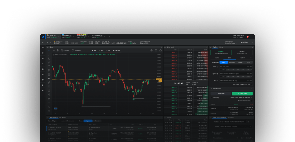 trading platform image