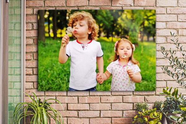 Foto op Aluminium voor Buiten Kinderen