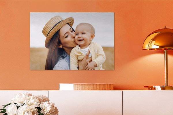 Foto op aluminium hangend aan een wand