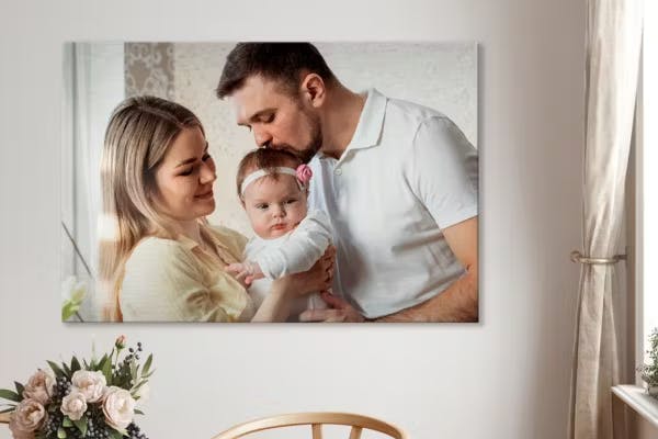 Foto op Aluminium Gezin met Baby