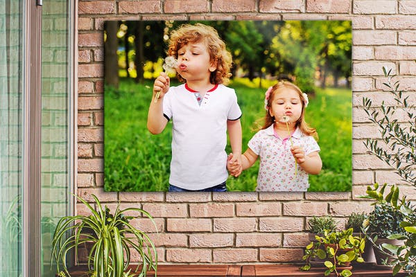 Foto op Aluminium Buiten Kinderen