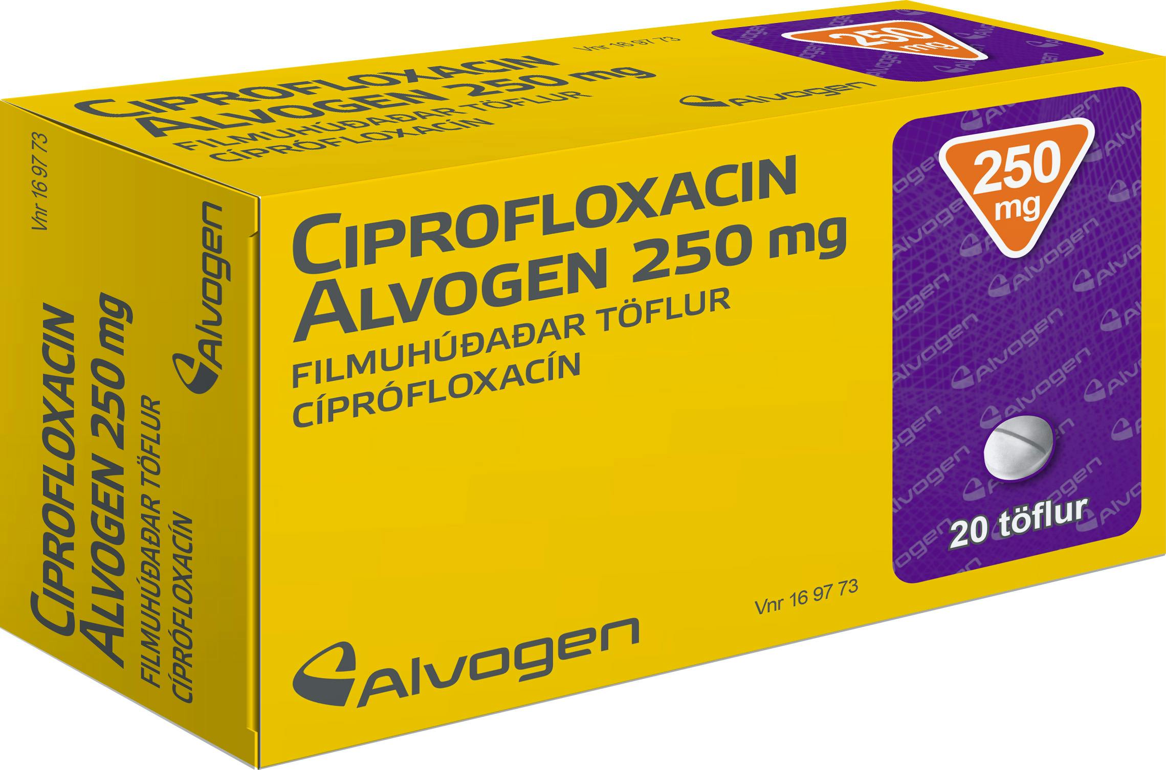 Ciprofloxacin Al 250mg