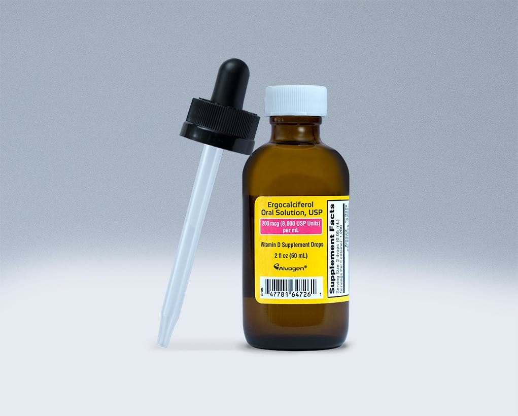 Ergocalciferol oral solution usp alvogen