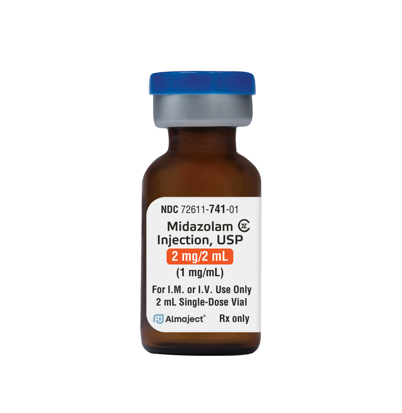 Midazolam Injection, USP C-IV Single Dose Vial - Alvogen