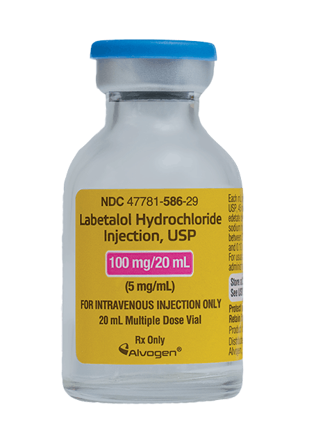 Practi-Labetalol (100 mg/20 mL) 20 mL Vial - 30 Count