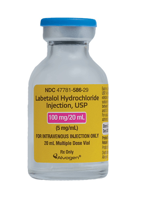 Labetalol Hydrochloride Injection USP 100mg/20ml