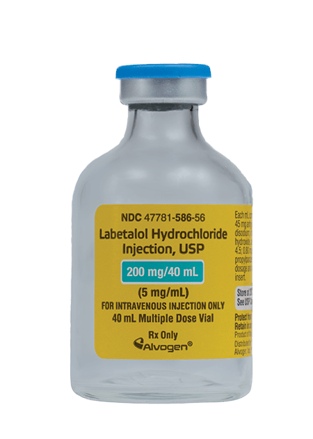 Labetalol Hydrochloride Injection, USP - Alvogen