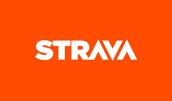 Strava logo.