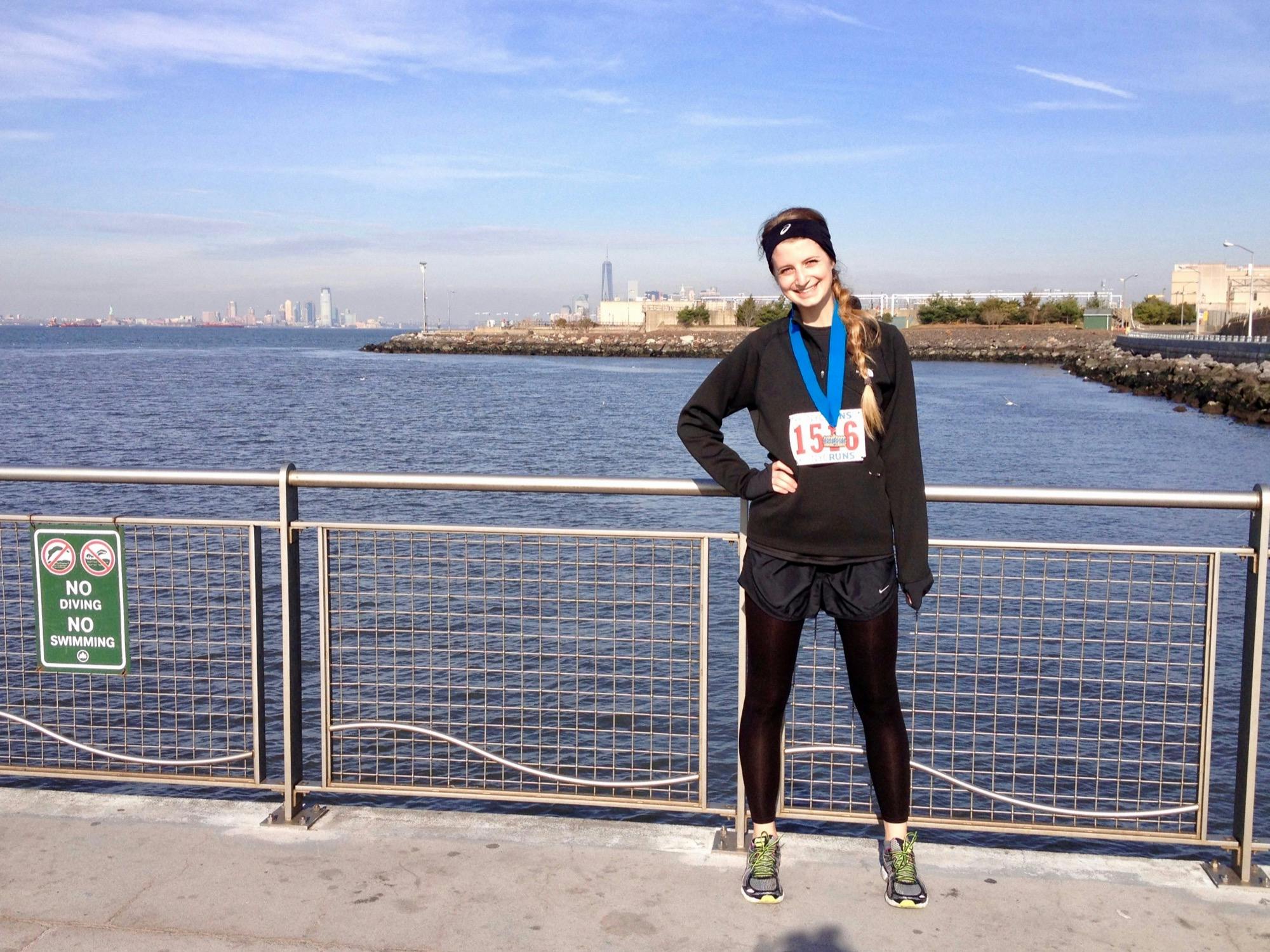 Amanda Kievet's first half marathon