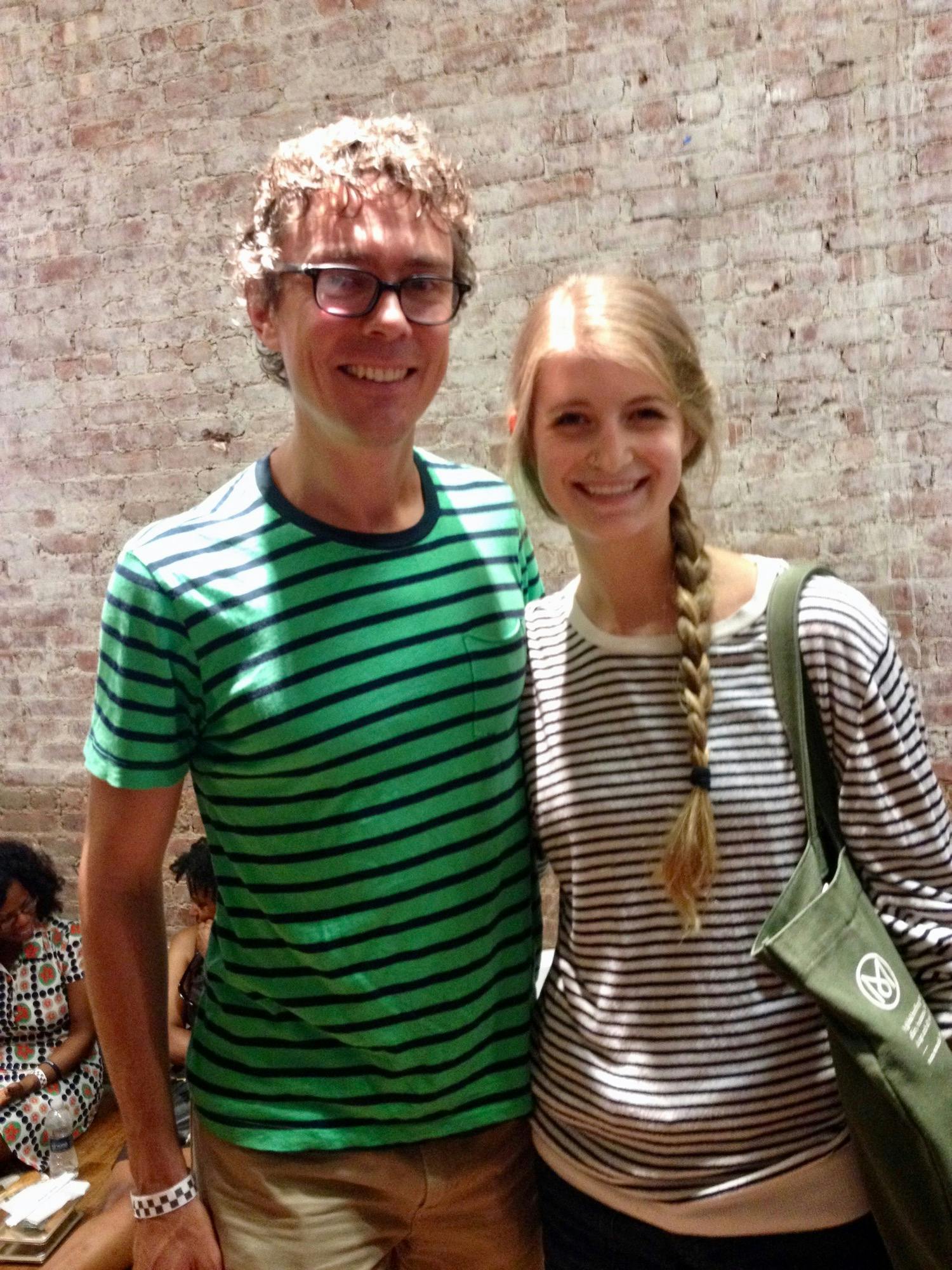 Scott Jurek and Amanda Kievet