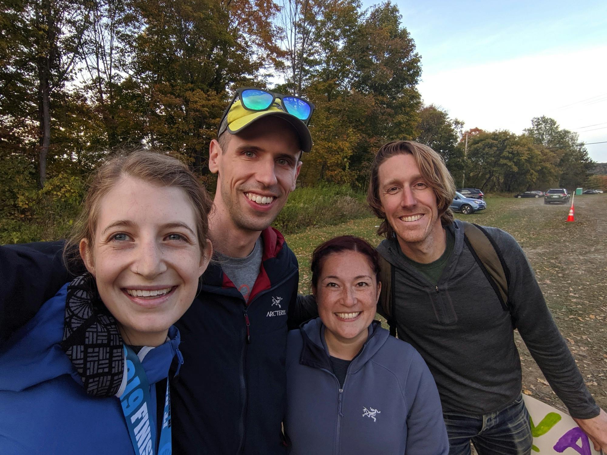 Me, Doug, Irene, and Cody. The best crew! Photo: Doug Lipinski