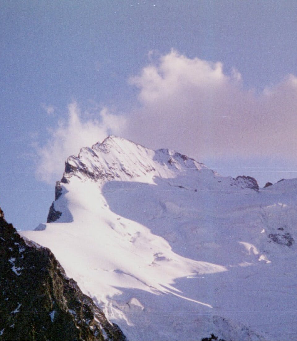 Summit of La Dent Parrachée