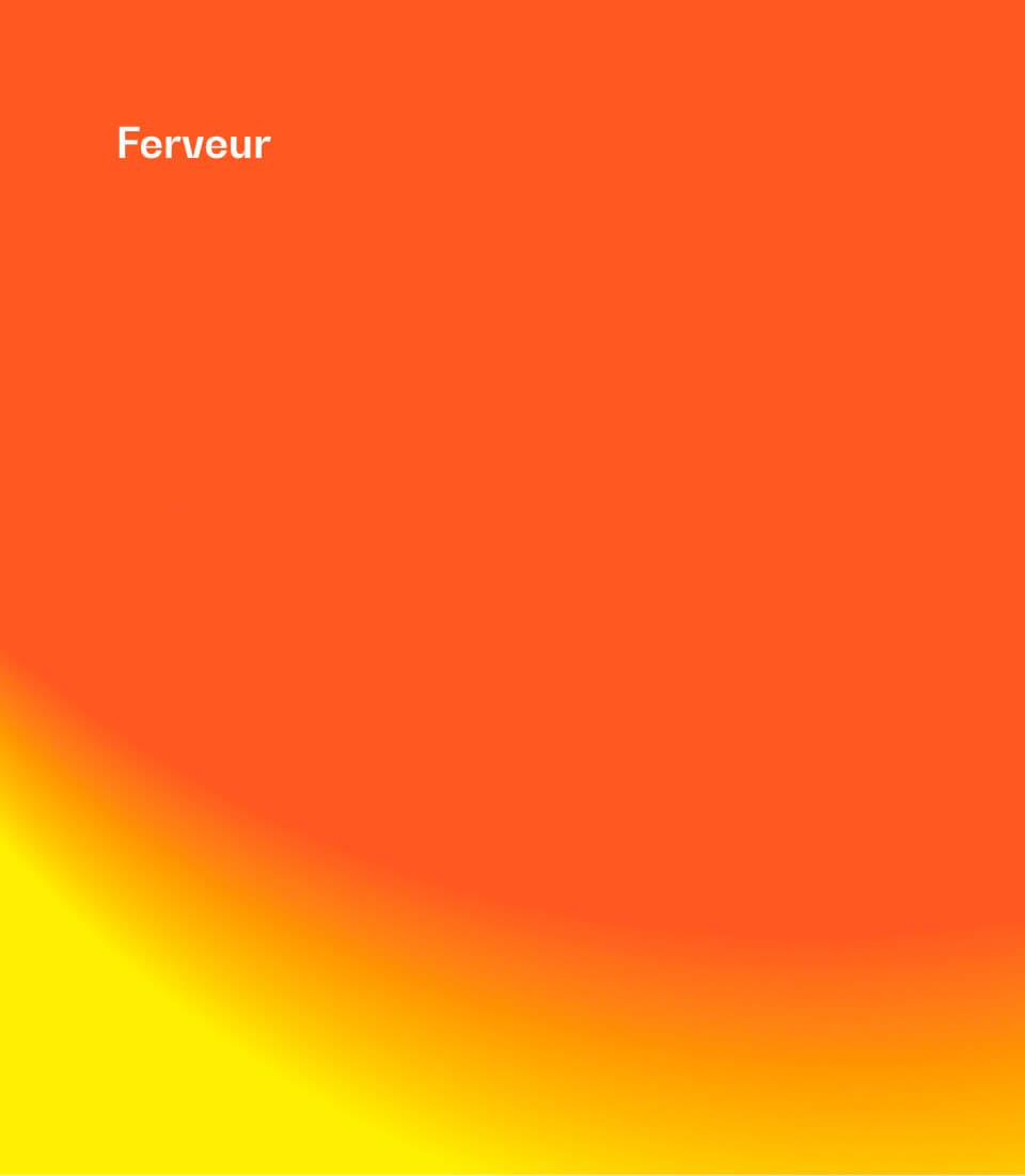 Orange - yellow gradient